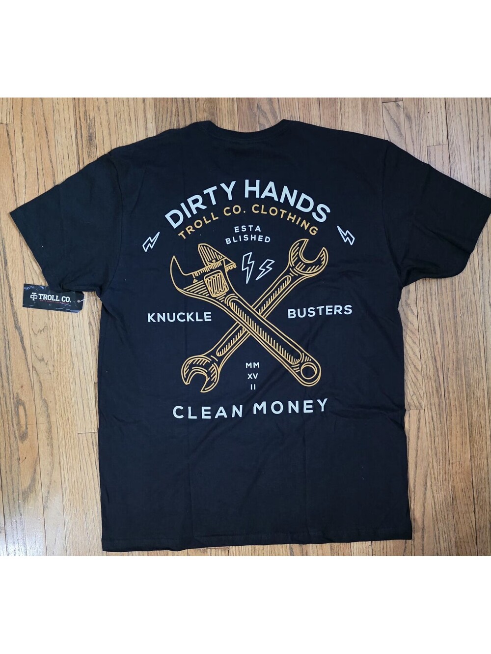Mens XL DHCM Twisting Wrenches Tshirt